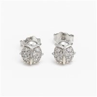 Pendientes Idee Preziose dal 1987 Niño in Oro blanco Zircone IP.OK18B/201 - IP.OK18B/201